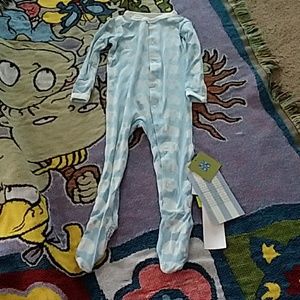 KicKee Pants Footed Onsie